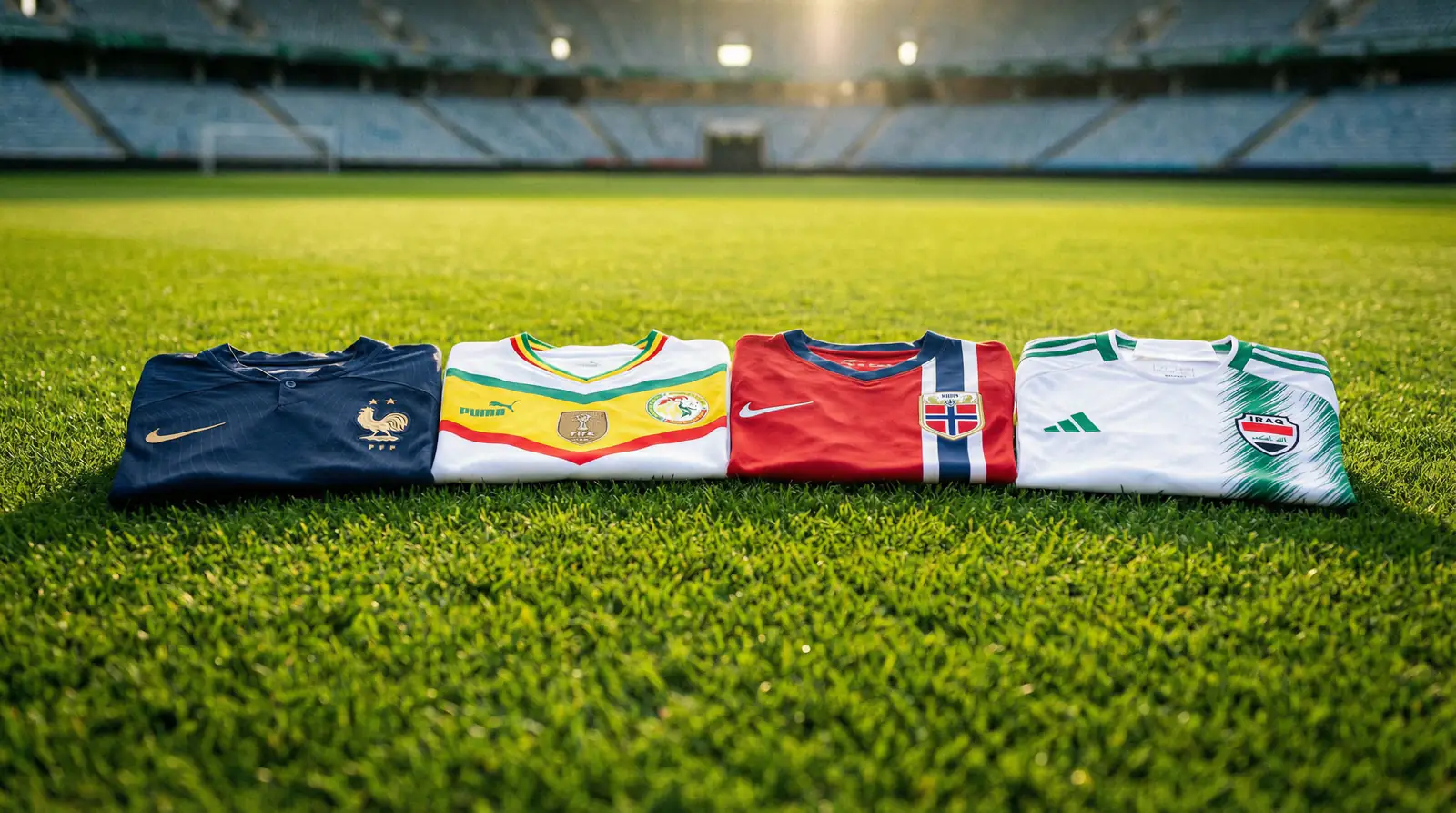 VM 2026 Gruppe I oversigt med Frankrig, Senegal, Norge og Irak