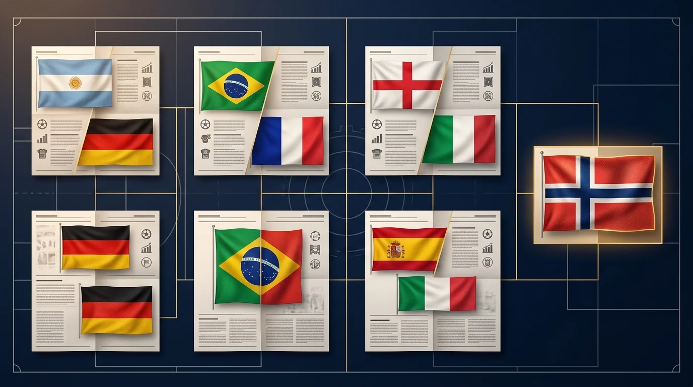 Kvartfinaleoversigt VM 2026 med de otte tilbageværende hold